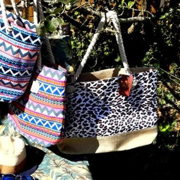 TOTE Leopard Luscious Huge Bag ~ Fill with Desires - Picture 6 of 8